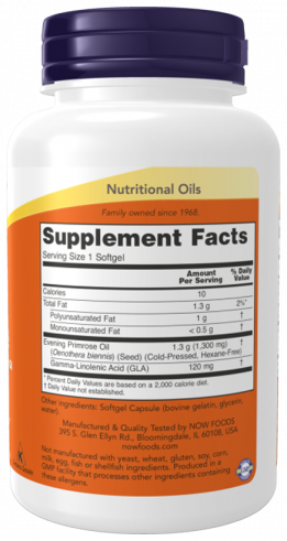 NOW Супер Примула, 60 капсул