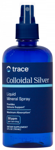 Trace Minerals Research Colloidal Silver 30 ppm, Ресерч Коллоидное серебро 30 ч/млн, 118 мл