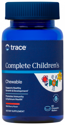 Trace Minerals Research  Complete Children&rsquo;s Chewable, Ресёрч Комплит Чилдрэнс Витамины жевательные, 60 таблеток