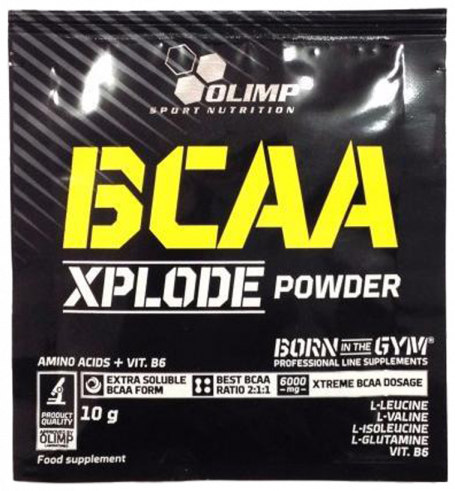 Olimp Sport Nutrition BCAA Xplode Powder, БЦАА Иксплойд Паудер, 10 грамм