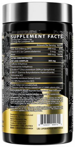 Nutrex Lipo-6 Black Hers Ultra Concentrate, 60 капсул