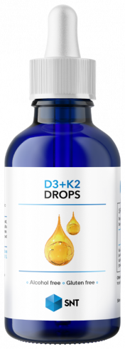 SNT D3+K2 drops, Д3+K2 капли, 59 мл