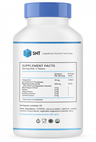 SNT Magnesium Taurate, Магнезиум Таурат, 180 таблеток