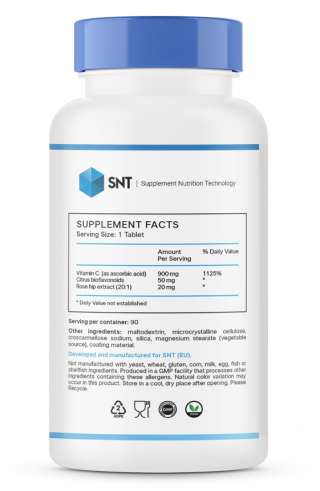 SNT Vitamin C, Витамин С, 90 таблеток