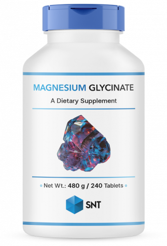 SNT Magnesium Glycinate, Магния Глицинат, 240 таблеток