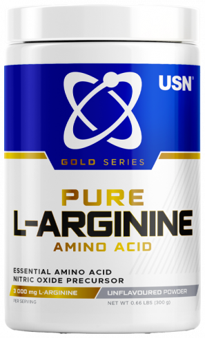 USN Pure L-Arginine, L-Аргинин, 300 грамм
