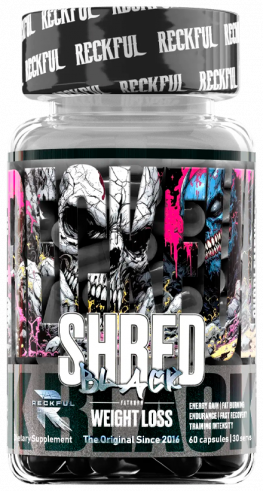 Reckful Shred Black, Слим Комплекс, 60 капсул