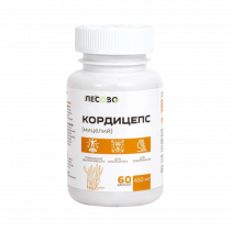 Лесово Кордицепс мицелий, 60 капсул