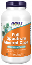 NOW Full Spectrum Mineral Caps, Полный спектр минералов капс, 240 капсул