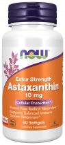 NOW Astaxanthin, Астаксантин, 60 капсул
