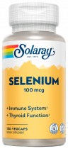 Solaray Selenium 100 mcg, Селен 100 мкг, 100 капсул