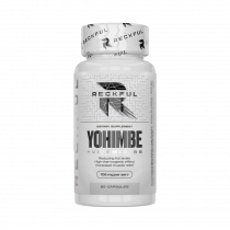 Reckful Yohimbe + Vitamin B6, Йохимбин + Витамин В6, 60 капсул