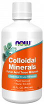 NOW Colloidal Minerals Liquid, Коллоидные минералы, 946 мл