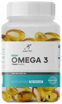 Just Fit Omega-3 1000, Омега-3 1000, 90 капсул
