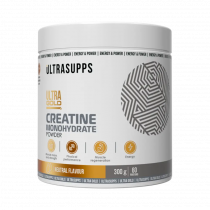 Ultrasupps Ultra Gold Creatine Monohydrate Powder, Ультра Голд Креатин моногидрат повдер, 300 грамм